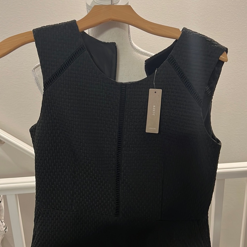J.Crew black dress